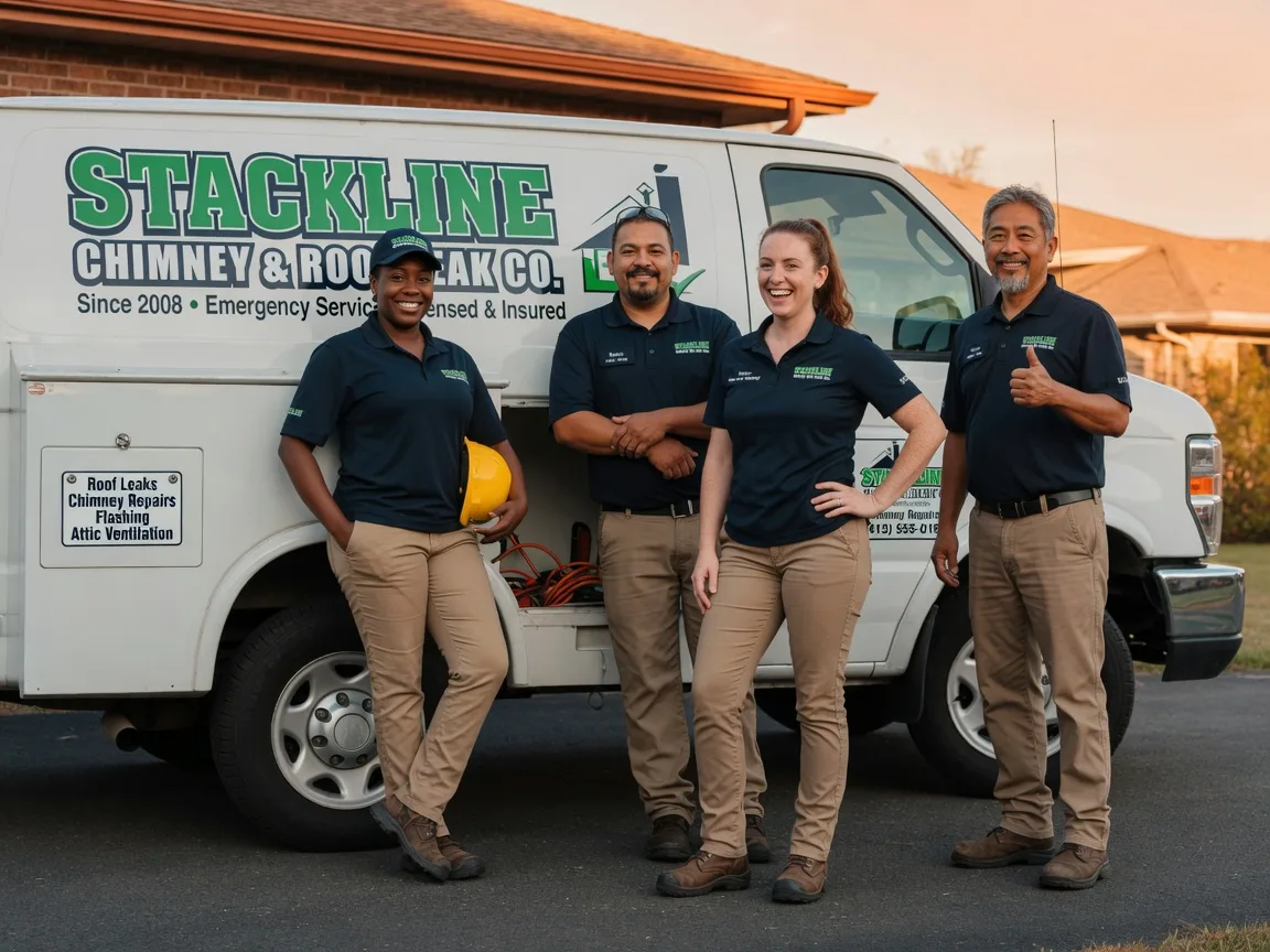 Chimney flashing repair company in Pinecrest, CA